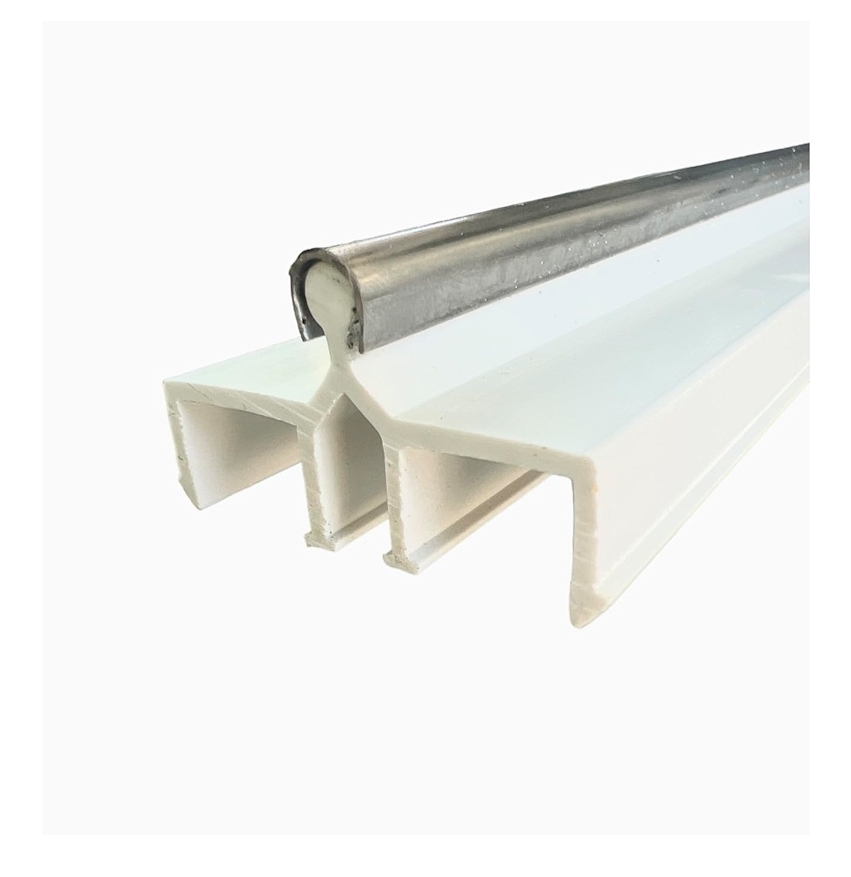 Sliding door track repair